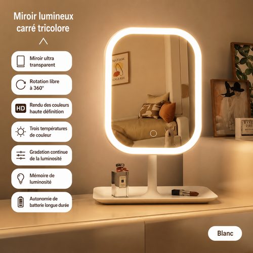 Miroir Led Moderne Tactile